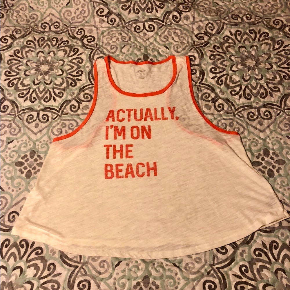 Aerie beach tank top